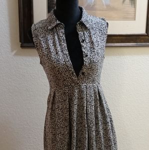 Black and white dress